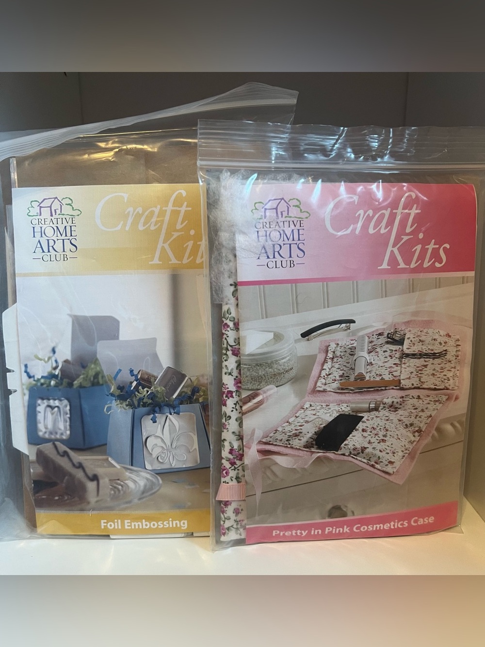 5 pc Lot of Creative Home Arts Club Craft Kits